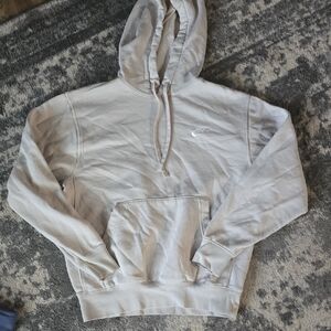 Nike Light Gray Pullover Hoodie